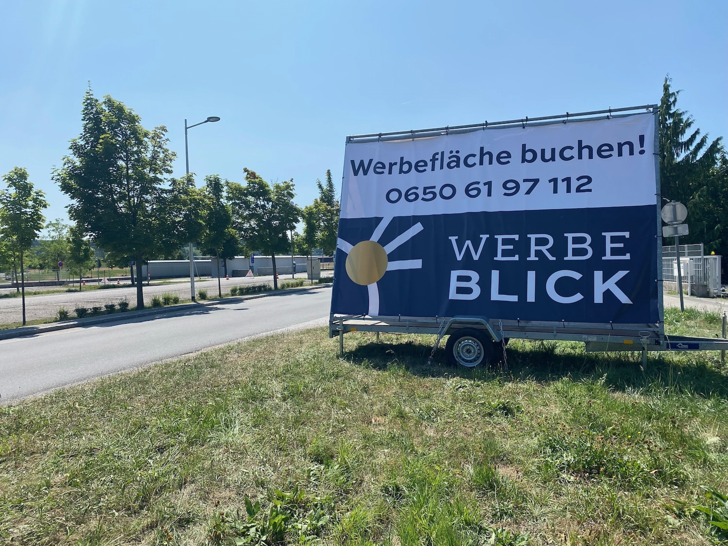 Werbeblick Werbeanhänger