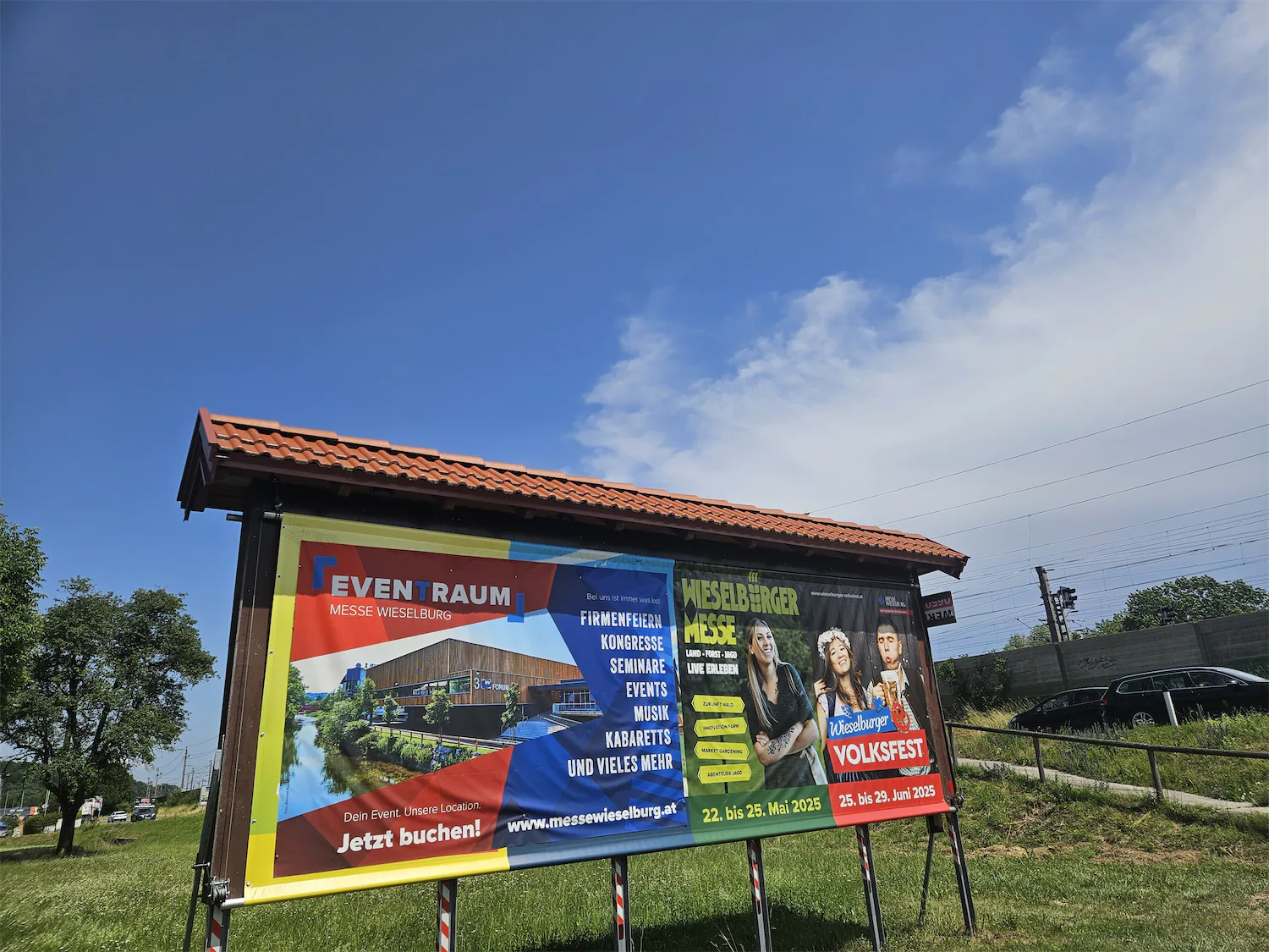 Werbetafel West (6,8x2,45 m)