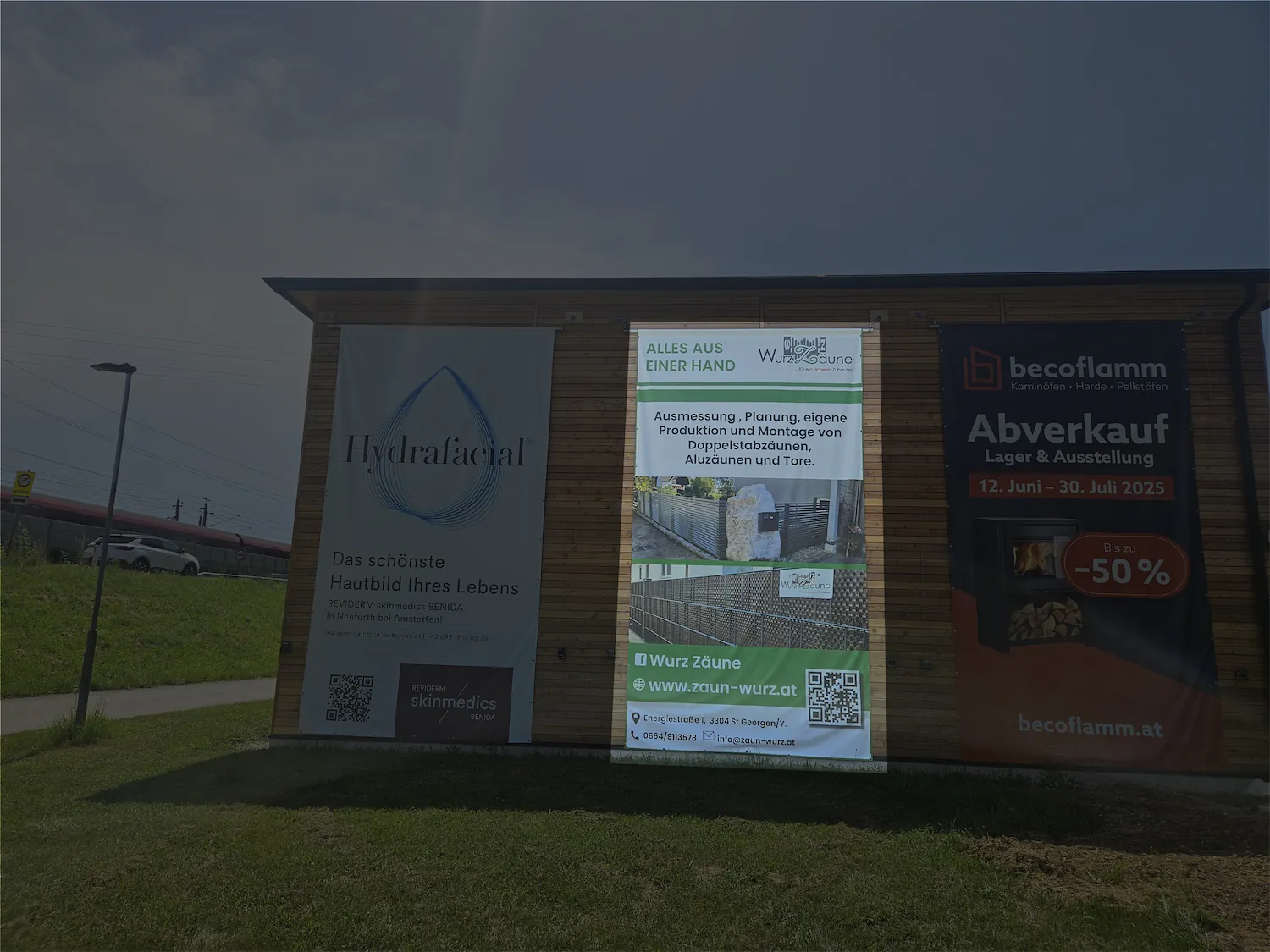 Werbefläche West 2 (3x5,5 m)